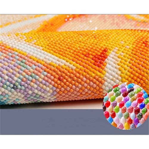  Brand: LucaSng LucaSng 5D Diamond Painting Kit Full Living Room Wall Decoration Handmade Adhesive Picture With, 150x70cm