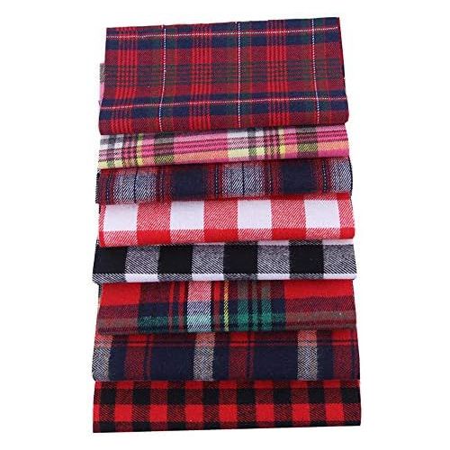  Brand: LucaSng LucaSng Pack of 8 Quilting Fabric Bundles 15 x 15 cm Colourful Cotton Fabric for Quilting Sewing Patchwork