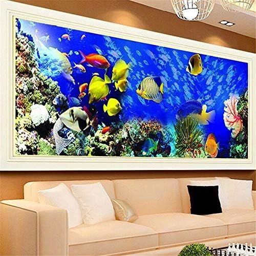  Brand: LucaSng LucaSng DIY Diamond Painting Kit with 5D Rhinestone Pictures Handmade Adhesive Picture Embroidery Painting Digital Sets Wall Decoration Full Drill