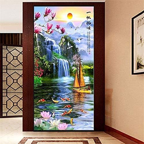  Brand: LucaSng LucaSng 5D Diamond Painting Full Drill Set, DIY Diamond Painting Cross Stitch Diamond Decoration for Home Wall Decor, 120x60cm