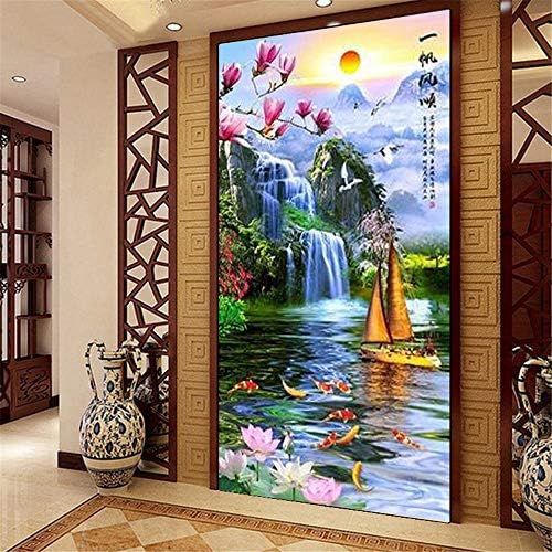  Brand: LucaSng LucaSng 5D Diamond Painting Full Drill Set, DIY Diamond Painting Cross Stitch Diamond Decoration for Home Wall Decor, 120x60cm