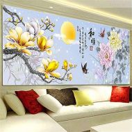 Brand: LucaSng LucaSng 5D Diamond Painting Set Mosaic DIY Diamond Painting by Numbers Cross Stitch Kit for Home Wall Decor, 150x60cm