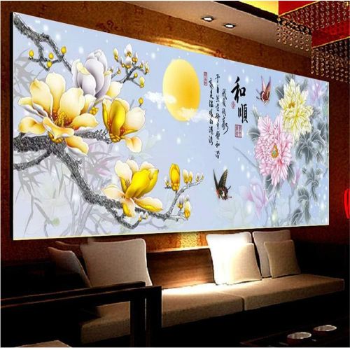  Brand: LucaSng LucaSng 5D Diamond Painting Set Mosaic DIY Diamond Painting by Numbers Cross Stitch Kit for Home Wall Decor, 150x60cm