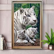 Brand: LucaSng LucaSng DIY 5D Diamond Painting,Diamonds Painting Embroidery Cross Stitch Tiger Arts Craft for Home Wall Decor Full Cover