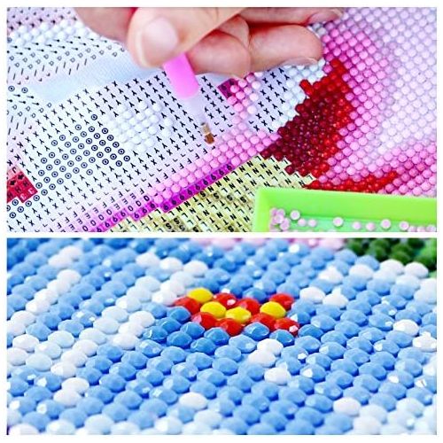  Brand: LucaSng LucaSng DIY 5D Diamond Painting, Golden Butterfly, Solid Drill Full Crystal Rhinestone Embroidery Cross Stitch Kits Craft Wall Decor for Home, 70 x 100 cm