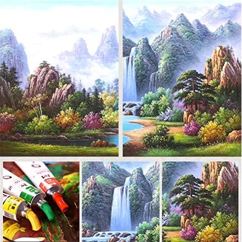  Brand: LucaSng LucaSng Diamond Painting 5D Diamond Painting Lake Landscape Embroidery Rhinestone Painting DIY Cross Stitch Home Decor Full Drill 55 x 70 cm