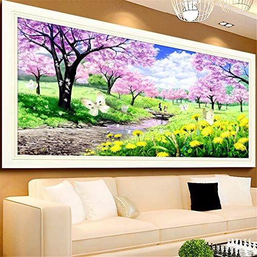  Brand: LucaSng LucaSng DIY 5d Diamant malerei Kits, 5D Diamond Painting Familie Bohren voll kristall Strass Stickerei kreuzstich Kunst Handwerk Hause wanddekoration (120 * 60cm)