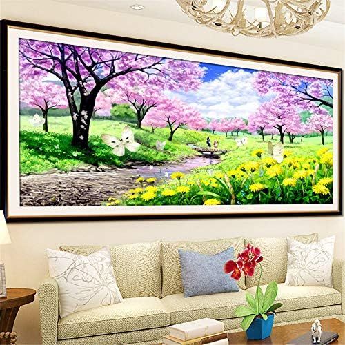  Brand: LucaSng LucaSng DIY 5d Diamant malerei Kits, 5D Diamond Painting Familie Bohren voll kristall Strass Stickerei kreuzstich Kunst Handwerk Hause wanddekoration (120 * 60cm)