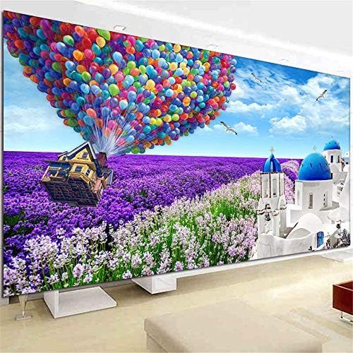  Brand: LucaSng LucaSng DIY Diamond Painting Set 5D Diamond Painting Wall Decoration Full Drill Large Arts Craft Decor (Lavender Balloon Burgundy) 120 x 50 cm