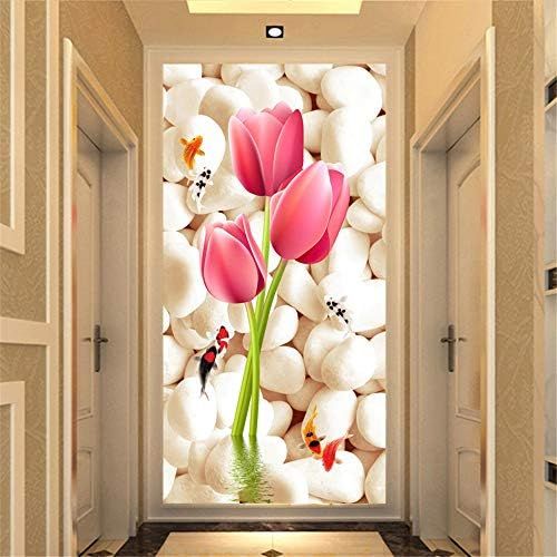  Brand: LucaSng LucaSng 5D Diamond Embroidery Painting Kit Full Drill DIY Diamond Painting Decoration Large Pictures Wall Decoration Full Drill Tulip