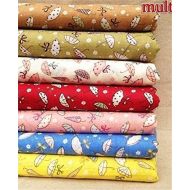 Brand: LucaSng LucaSng 6/7 Pieces Fabric Packages Cotton DIY Fabric Cotton Cloth Patchwork Fabric Bundle Sold by the Metre - Patchwork and Quilt - 25 cm x 25 cm