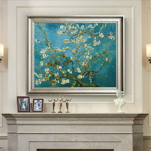  Brand: LucaSng LucaSng 5D Diamond Painting Set Mosaic Adhesive Pictures Adult Apricot Blossom DIY Diamond Painting by Numbers Cross Stitch Embroidery Pictures for Home Wall Decor