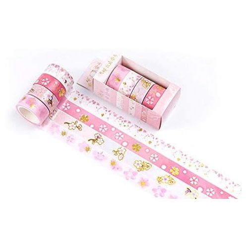  Brand: LucaSng LucaSng Washi Tape Set, 12 Rollen, Masking Tape Sternenhimmel Sternbild Kirschbluete Klebebander Set Dekoband fuer DIY Scrapbooking Journal