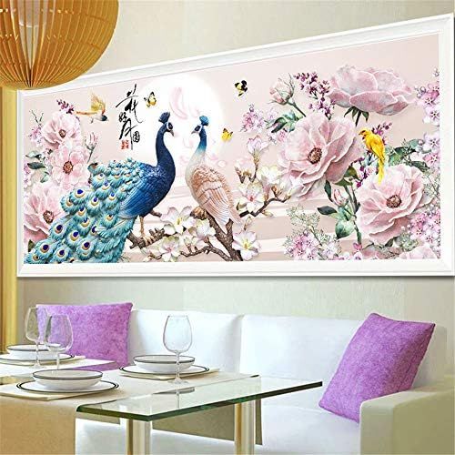  Brand: LucaSng LucaSng DIY 5D Diamant Painting Full Set, Crystal Strass Stickerei Painting Diamond Dekoration Fuer Home Wall Decor (150 * 60cm)