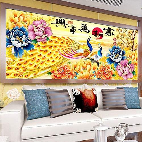  Brand: LucaSng LucaSng DIY Diamant Malerei 5D Full Bohrer Diamond Painting Crystal Strass Arts Craft Daheim Dekoration (150 * 60cm)