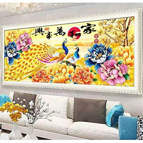  Brand: LucaSng LucaSng DIY Diamant Malerei 5D Full Bohrer Diamond Painting Crystal Strass Arts Craft Daheim Dekoration (150 * 60cm)