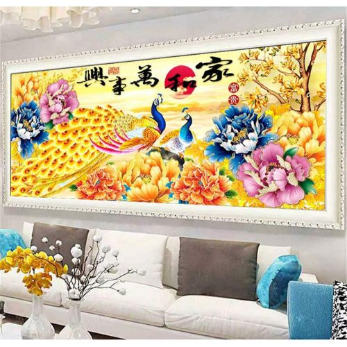  Brand: LucaSng LucaSng DIY Diamant Malerei 5D Full Bohrer Diamond Painting Crystal Strass Arts Craft Daheim Dekoration (150 * 60cm)