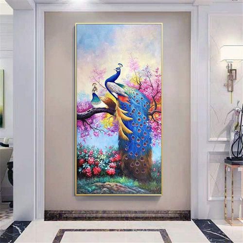  Brand: LucaSng LucaSng 5D Diamond Painting Set Mosaic DIY Diamond Painting by Numbers Cross Stitch Kit for Home Wall Decor, 60*120cm