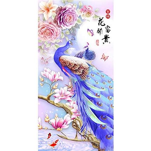  Brand: LucaSng LucaSng Diamond Painting Dragon Diamond Painting DIY 5D Full Crystal Rhinestone Embroidery Pictures Living Room Decor, 70*120cm