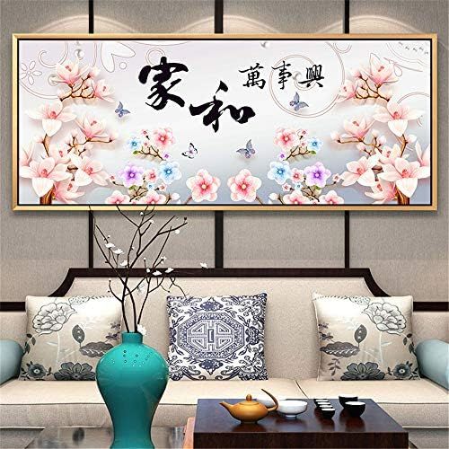  Brand: LucaSng LucaSng Diamond Painting Set,5D Diamond Painting Art Full Drill Embroidery Large Pictures Painting by Numbers Magnolia Flower Butterfly