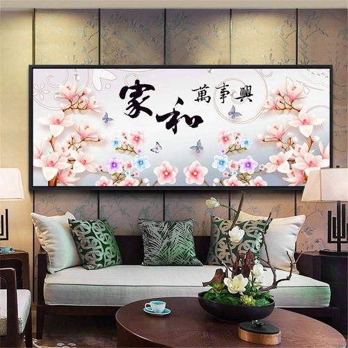  Brand: LucaSng LucaSng Diamond Painting Set,5D Diamond Painting Art Full Drill Embroidery Large Pictures Painting by Numbers Magnolia Flower Butterfly