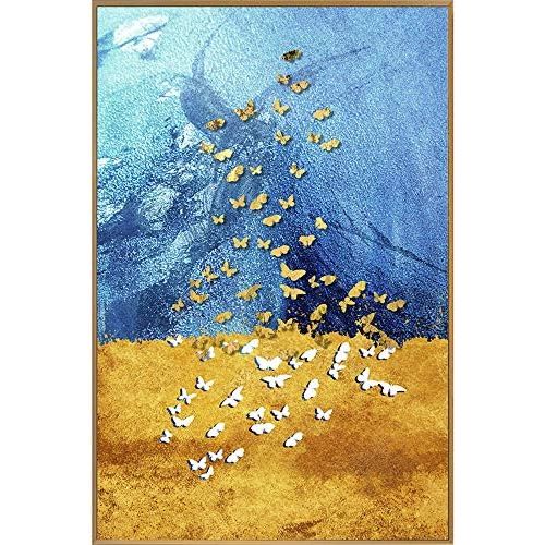  Brand: LucaSng LucaSng Diamond Painting,Diamant Malerei Full Drill Set,Schoen Naturlandschaft Decor,Vertikaler Abstrakter Punktbohrer fuer Home Wall Decor (80x110cm)