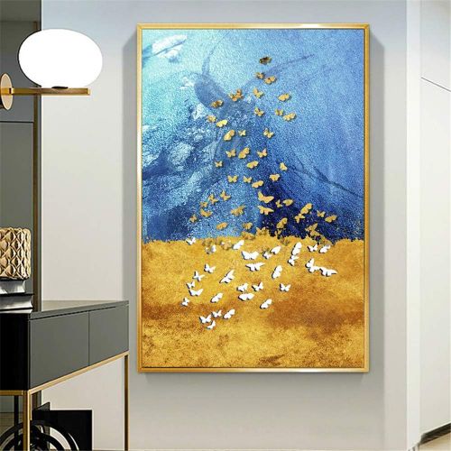  Brand: LucaSng LucaSng Diamond Painting,Diamant Malerei Full Drill Set,Schoen Naturlandschaft Decor,Vertikaler Abstrakter Punktbohrer fuer Home Wall Decor (80x110cm)