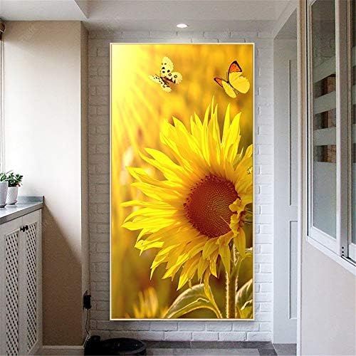  Brand: LucaSng LucaSng 5D Diamond Painting Diamond Painting Sunflower Embroidery Rhinestone Pasted Painting DIY Full Cover Cross Stitch Cross Stitch Home Decor