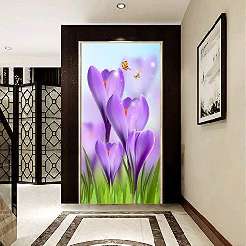  Brand: LucaSng LucaSng DIY 5D Diamond Painting Kit,Diamonds Painting Full Drill - Craft Home Decor Art Rhinestone Crystal Embroidery Pictures Tulips Flower Keychain Cross Stitch