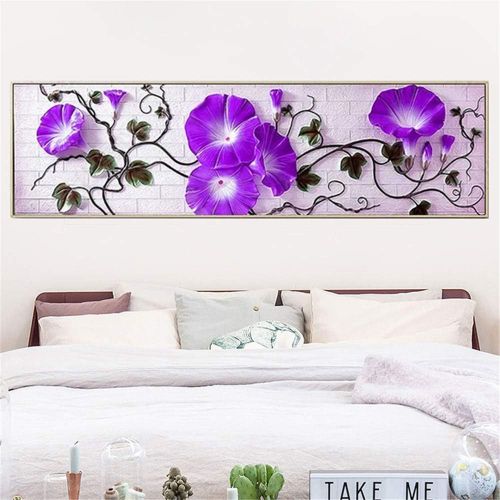  Brand: LucaSng LucaSng 5D Diamond Painting Set, Flower Embroidery Full Drill Large, Painting Diamonds Pictures Art Crafts for Home Wall Decor