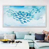 Brand: LucaSng LucaSng DIY Diamond Painting Painting Gift for Adults Children Painting By Numbers Kits,5D Diamond Painting Large - Fish, 180*90cm