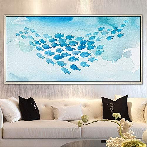  Brand: LucaSng LucaSng DIY Diamond Painting Painting Gift for Adults Children Painting By Numbers Kits,5D Diamond Painting Large - Fish, 180*90cm