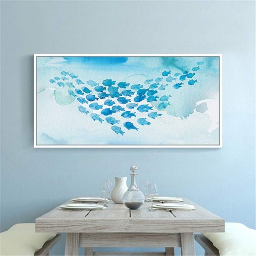  Brand: LucaSng LucaSng DIY Diamond Painting Painting Gift for Adults Children Painting By Numbers Kits,5D Diamond Painting Large - Fish, 180*90cm