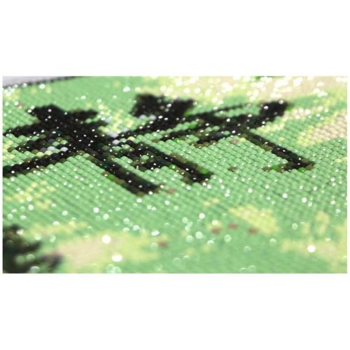  Brand: LucaSng LucaSng DIY Diamond Painting Idyllic Bamboo Tree Landscape Full Drill Large 5D Bamboo Diamond Painting Embroidery Full Set Pictures for Home Wall Decor Painting Cross Stitch