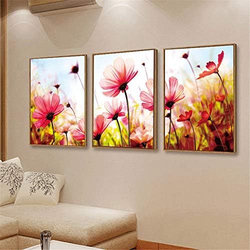  Brand: LucaSng LucaSng 5D Diamond Painting Kit Full Diamond Painting DIY Handmade Adhesive Picture with Digital Sets Flower Cross Stitch Wall Decoration Set Full Large, 150*70cm