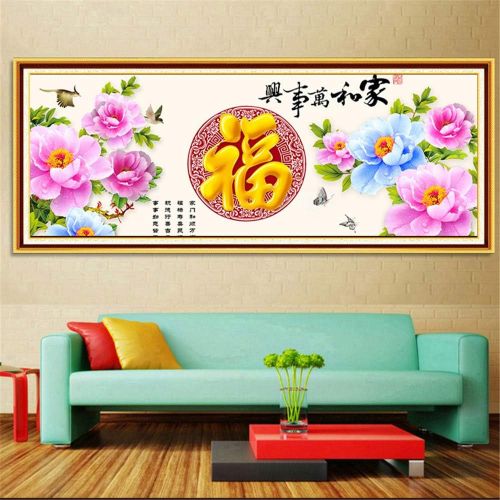  Brand: LucaSng LucaSng 5D Diamonds Painting Painting Inserted DIY Diamond Painting Cross Stitch for Embroidery Decoration with Gluing Large Images Full Drill Set Wall Decoration