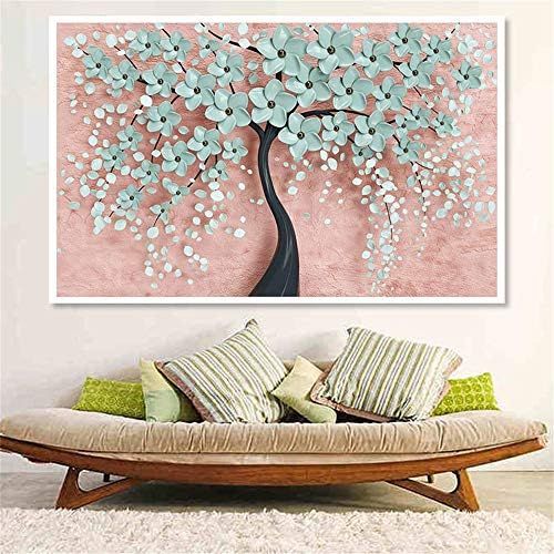  Brand: LucaSng LucaSng Diamond Painting Set Diamond Painting 5D DIY Rhinestone Embroidery Cross Stitch Art Craft Home Wall Decoration Lucky Tree Large Full Drill