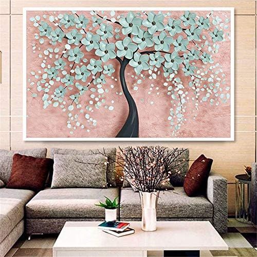  Brand: LucaSng LucaSng Diamond Painting Set Diamond Painting 5D DIY Rhinestone Embroidery Cross Stitch Art Craft Home Wall Decoration Lucky Tree Large Full Drill