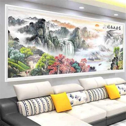  Brand: LucaSng LucaSng DIY Diamond Painting 5D Diamond Painting Set Full Drill Embroidery Large Pictures Diamonds Painting for Home Wall Decor