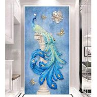 Brand: LucaSng LucaSng DIY 5D Diamond Painting Full Set Peacock Pattern Handmade Adhesive Picture Diamonds Painting Full Drill Large Cross Stitch Wall Decoration