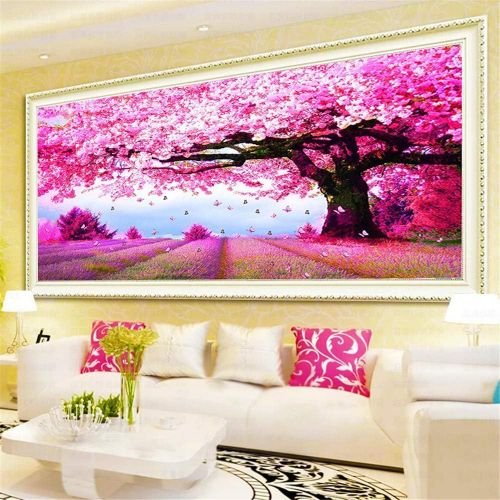  Brand: LucaSng LucaSng 5D Diamant Painting Full Drill Set, DIY Diamond Painting Kreuz Stich Diamond Dekoration fuer Home Wall Decor (150 * 60cm)