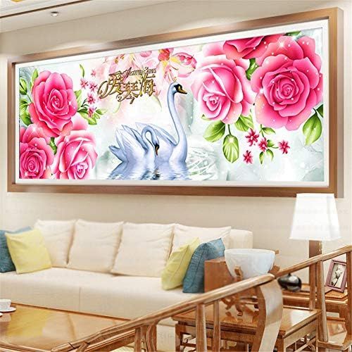  Brand: LucaSng LucaSng Diamond Painting Set, Beloved White Swan 5D Diamond Painting Set Full Embroidery Large Pictures DIY Diamonds Painting