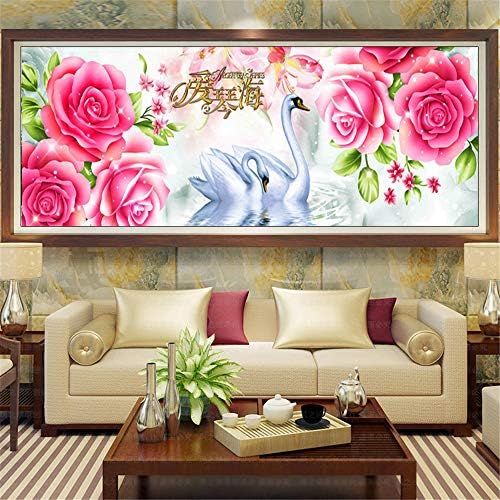  Brand: LucaSng LucaSng Diamond Painting Set, Beloved White Swan 5D Diamond Painting Set Full Embroidery Large Pictures DIY Diamonds Painting