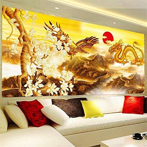  Brand: LucaSng LucaSng 5D DIY Diamond Painting Cross Stitch Kit, Diamond Painting Full Drill Set, Home Living Room Decoration - Guests Welcome Pine Large Wall