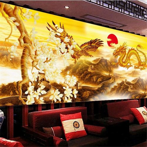  Brand: LucaSng LucaSng 5D DIY Diamond Painting Cross Stitch Kit, Diamond Painting Full Drill Set, Home Living Room Decoration - Guests Welcome Pine Large Wall