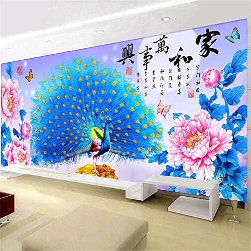  Brand: LucaSng LucaSng Peacock 5D Diamond Painting Set DIY Full Drill Diamond Painting Wall Art Handmade Living Room Bedroom Wall Decoration