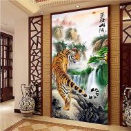 Brand: LucaSng LucaSng Diamond Painting, Tiger 5D Diamond Painting Set, Drawing Full Drill Full Large Pictures DIY Embroidery Modern Decoration