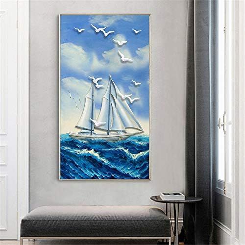  Brand: LucaSng LucaSng Diamond Painting Stift,Kreuz Stich Diamond Dekoration,Handgemachtes Klebebild Malerei,Wohnzimmer Dekor Wand Dufkleber,Super Vaule Diamant (80x150cm)