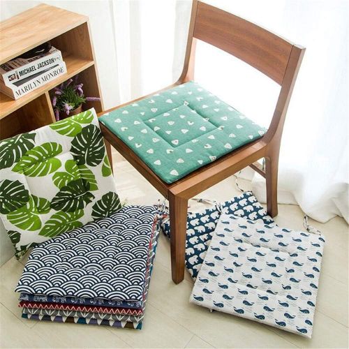  Brand: LucaSng LucaSng Set of 4 Chair Cushions 40 x 40 cm - Comfortable 2.5 cm Cushion for Chair and Bench Padded seat cushion chair for your dining room chairs and benches - seat padding, p, 40