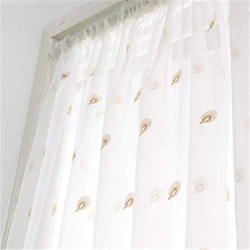  Brand: LucaSng LucaSng Tab-Top Blinds, Pack of 1, Roman Blind, Transparent Voile Curtain, brown, 100x120cm